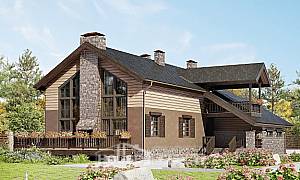 Проекты домов с мансардой